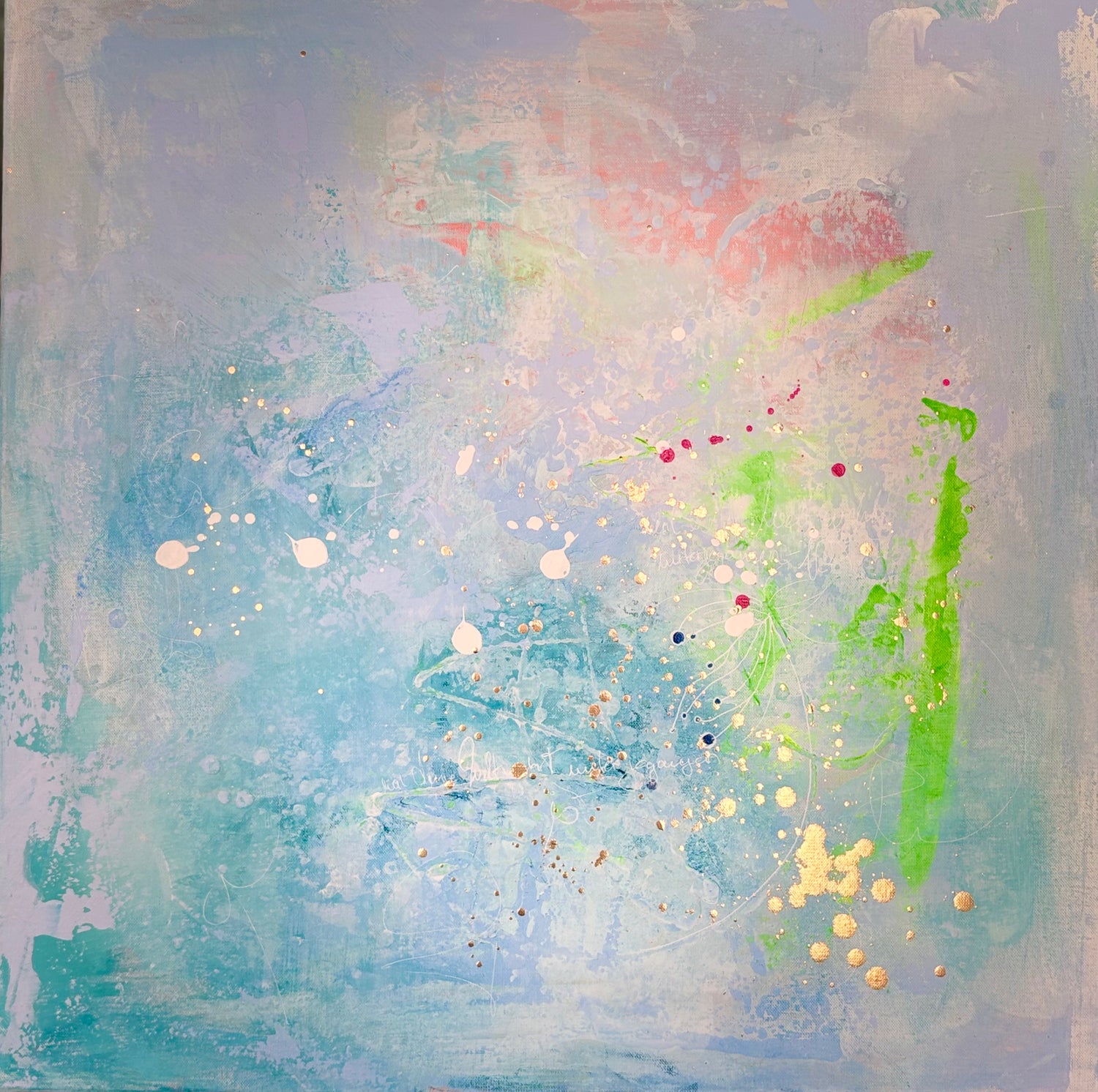 Acryl auf Leinwand - Morgenflüstern