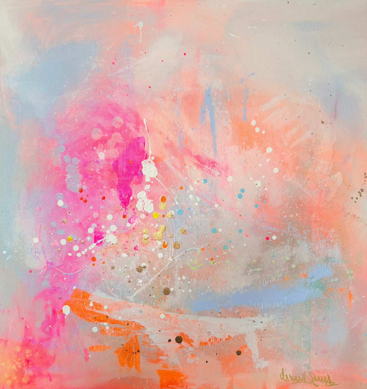 Acryl auf Leinwand - Hoffnungsschimmer