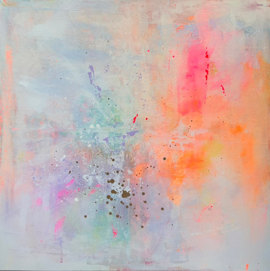 Acryl auf Leinwand - Sonnenaufgangstanz