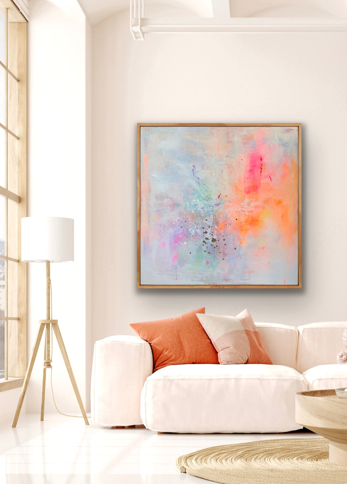 Acryl auf Leinwand - Sonnenaufgangstanz