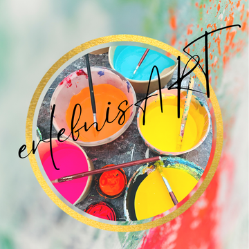 Eindrücke vom Gruppen-Workshop erlebnisART in Kiel. Gemeinsames Malen für Junggesellenabschiede, Teamevents und Geburtstage im Atelier von Diana Gumz.