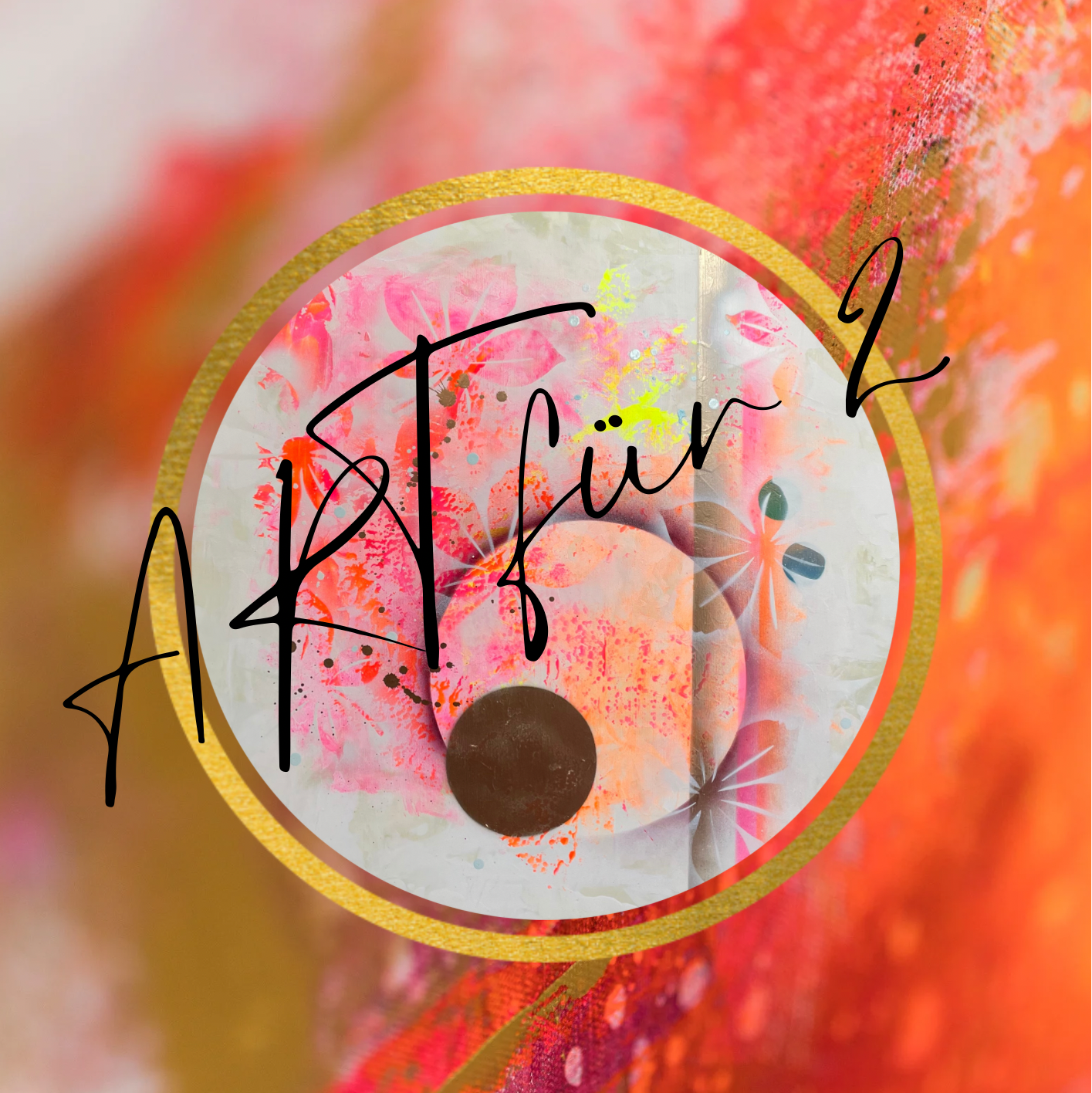 Eindrücke aus dem privaten Mal-Workshop 'ART für 2' im Atelier der Kieler Künstlerin Diana Gumz. Gemeinsame kreative Zeit für Paare und Freunde